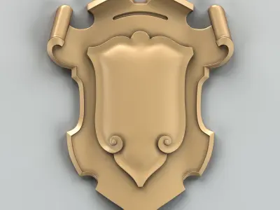 Cartouche 001 3D model