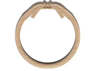 Frame-028 wooden ring 3D model