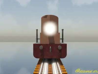 Garratt diesel outside frame version 3D model
