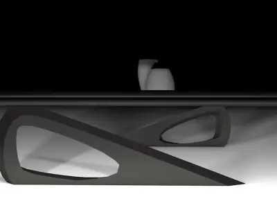 modern table Free 3D print model