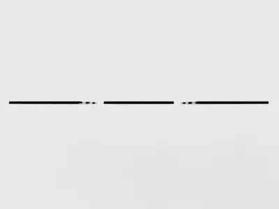 Black and white photographs of the city - Wall Art 3D model