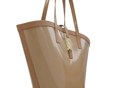 Saint Laurent Panier Bag Low-poly 3D model