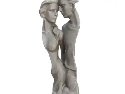 love statues 3 3D model