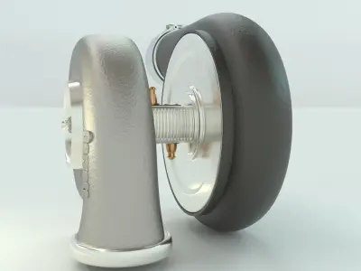 Garrett Turbo Charger  3D model