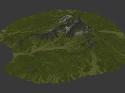 Landscape4 3d model Free 3D model