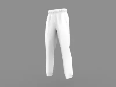 Men pants sport trousers sweatpants Marvelous Designer 3D model
