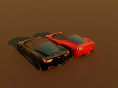 Ferrari 458 Italia 3D model purchase