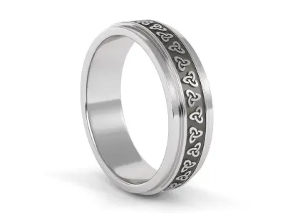 Ring Silver 3D model purchase