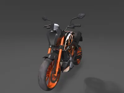 Duke 3D Model ktm 3D model