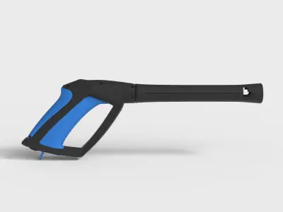 PRESSURE WASHER GUN Low-poly 3D model