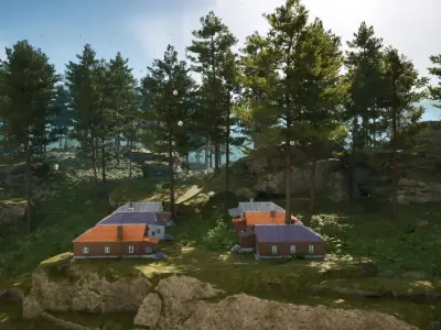 UE5 VFX 3D Falling Leaves Effect In Niagara System animation  3D model