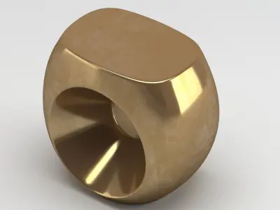 Mecox Duffy Ceramic Stool 3D model