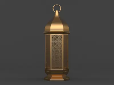 Islamic Lantern 3D model purchase