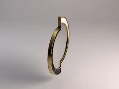 MIRROR---Half moon offset 3D model