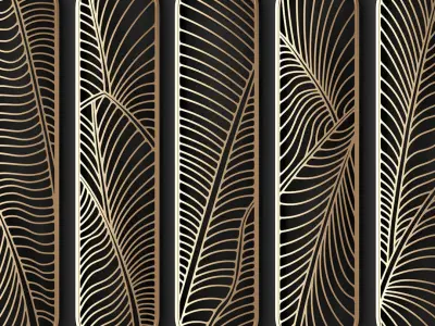 Decorative panel set1 3D model