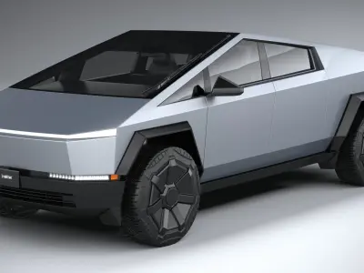 Tesla Cybertruck 2025 3D model