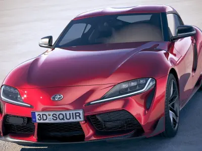 Toyota Supra 2020 3D model