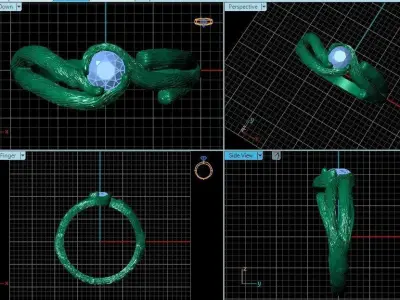 Ring  mb 1 3D print model