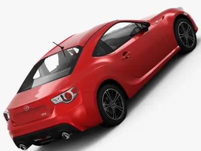Scion FR-S 2013 3D model