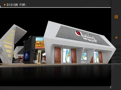 Exhibition - Area - 24X29-3DMAX2009-01 3D model