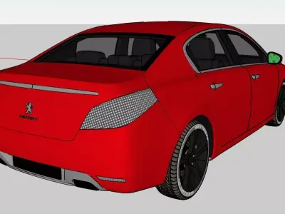 PEUGEOT 308 3D model