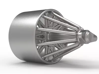 SWANGA WHEEL 3D MODEL 3D print model