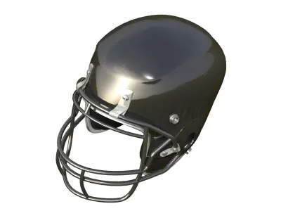 Football helmet 3D model purchase