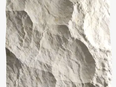 341-RockPanel sandstone wall texture 3D model