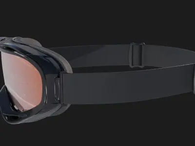 Ski Goggles 3D model buy