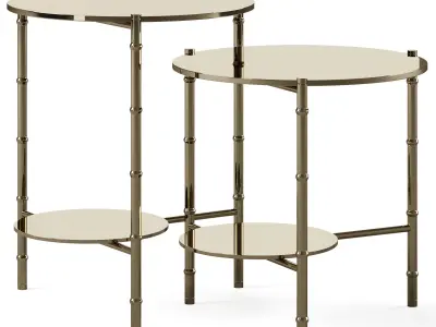 Coffee table BAMBOO by Luxence Luxury Living 3D model