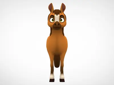 Horse 3D model