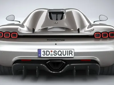 Koenigsegg CC850 2023 3D model