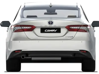 Toyota Camry Hybrid SE 2021 3D model