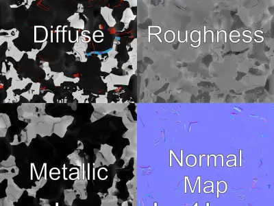 Sporty SpinX 3D Model Performance Steering Wheel Low-poly 3D model