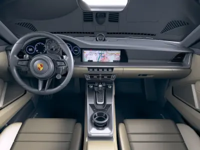 Porsche 911 Carrera 4S 2019 3D model