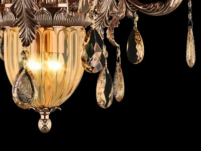 MD 89350-6-2 Osgona Chandelier 3D model