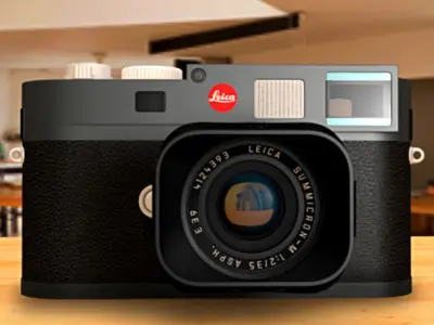 Leica M-E 3D model