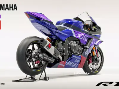 Yamaha R1-M Prima Pramac Racing MotoGP Livery 3D model