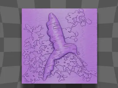 Humming bird decoration for family 3D print model