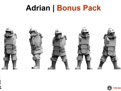 Valour Korps - Engineers 3D print model