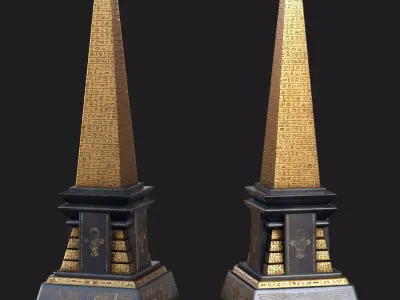 Egyptian Ovelsik Free low-poly 3D model