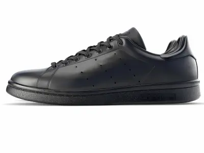 adidas stan smith black 3D model