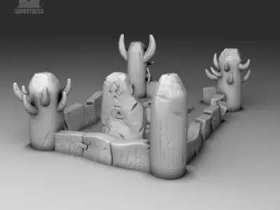 Graves 3D print model