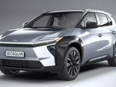 Toyota BZ4X 2026 3D model