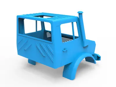 Mercedes-Benz Unimog U 3D print model