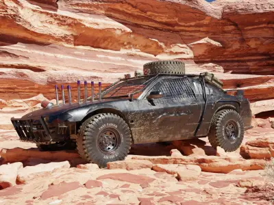 Nissan Silvia S15 MOD MAX included clean original body Low-poly 3D model