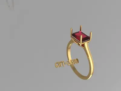 FASION RING 3D model 18