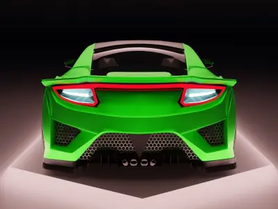 Acura NSX Model 3D model