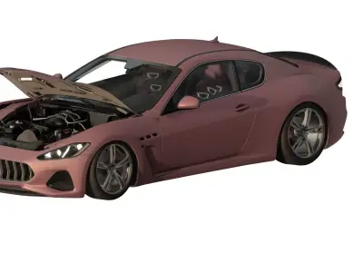 Maserati Granturismo 3D model