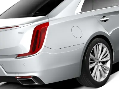 Cadillac XTS 2018 3D model
